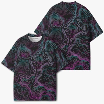 Soulisfree MIND CONTOURS ECO‑PERF Graphic Tee