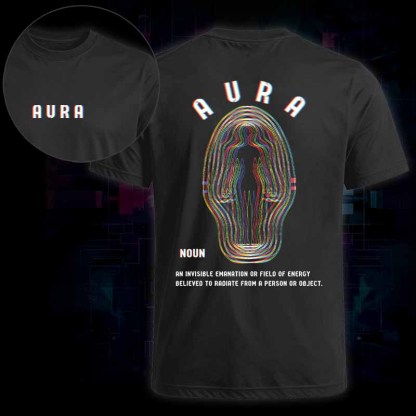 Soulisfree  Glitch Energy Aura Classic Tee