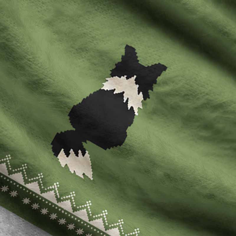 Soulisfree Nature’s Little Companions Fuzzy Cardigan Sweater