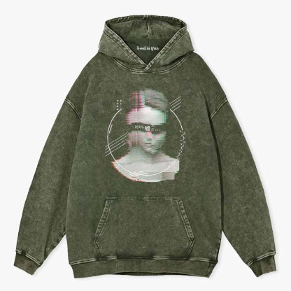 Soulisfree Reality Is Just A Lie Washed Hoodie