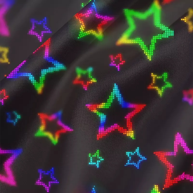 Soulisfree Rainbow Energy  Cowl Neck Satin Mini Dress