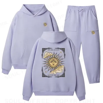 Living By The Sun Fleece Hoodie Set