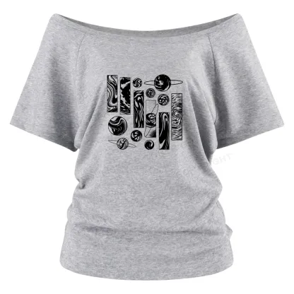 Galaxy Off Shoulder Top