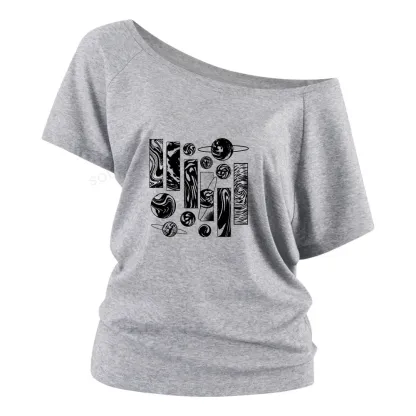 Galaxy Off Shoulder Top