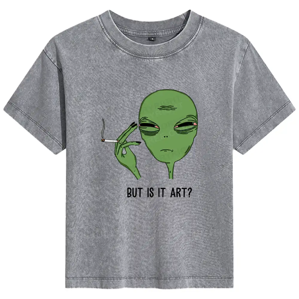 Is It Art Basic Washed T-shirt
