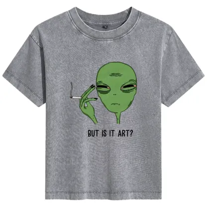 Is It Art Basic Washed T-shirt