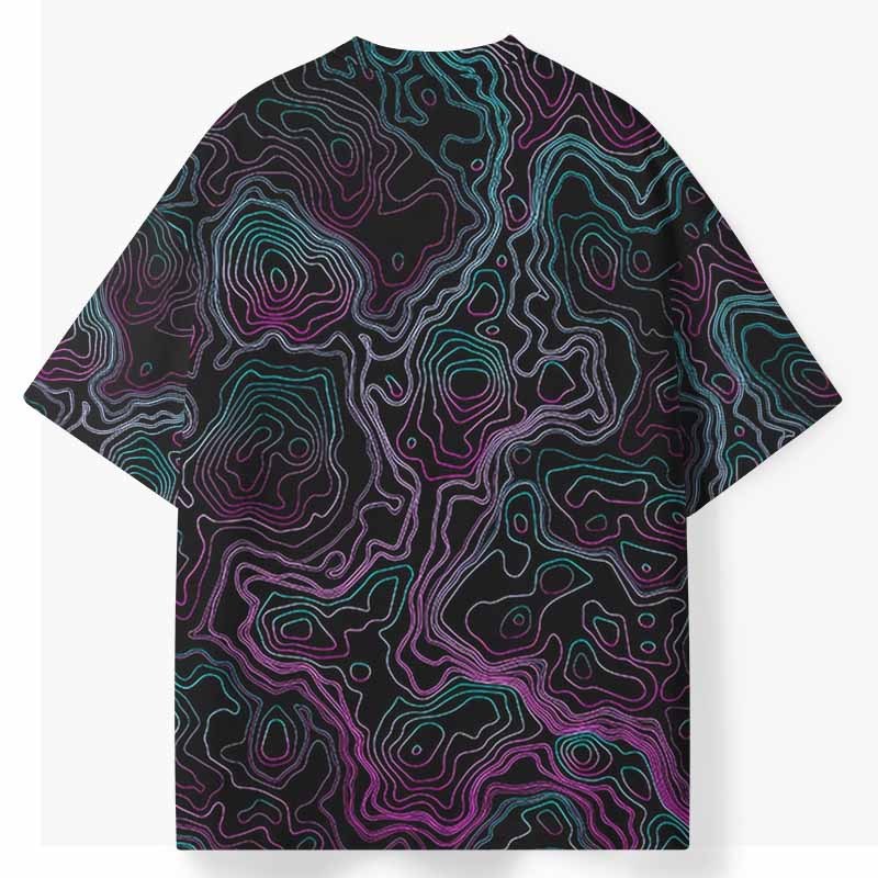 Soulisfree MIND CONTOURS ECO‑PERF Graphic Tee