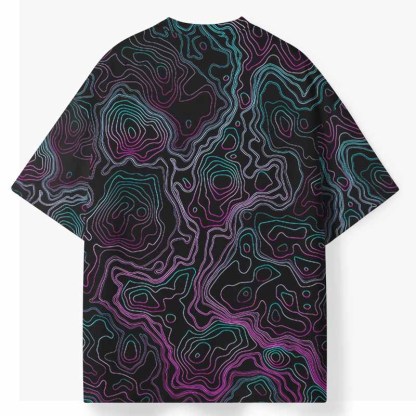 Soulisfree MIND CONTOURS ECO‑PERF Graphic Tee