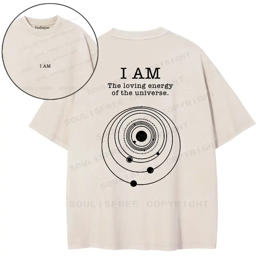 Cosmic Selfhood Washed T-shirt