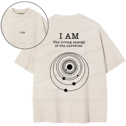 Cosmic Selfhood Washed T-shirt