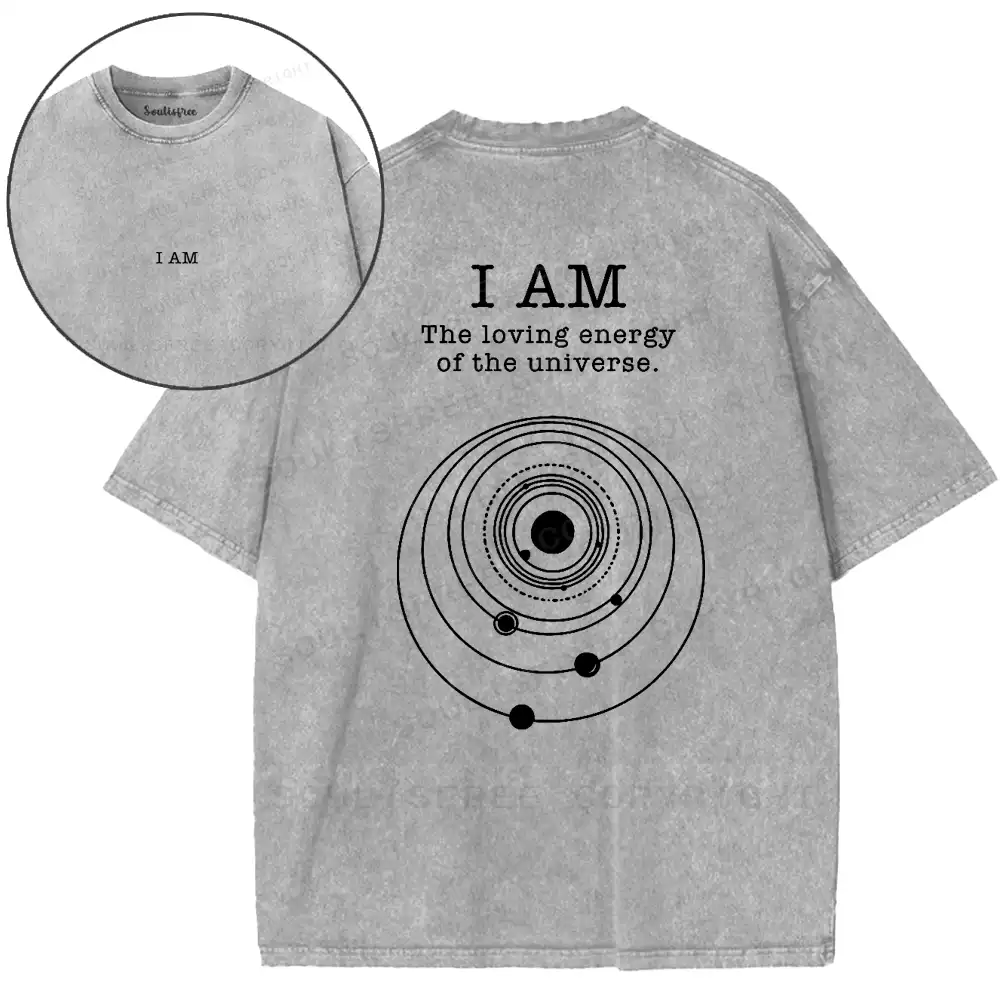 Cosmic Selfhood Washed T-shirt