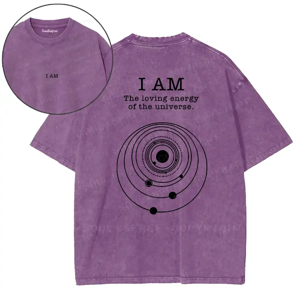 Cosmic Selfhood Washed T-shirt
