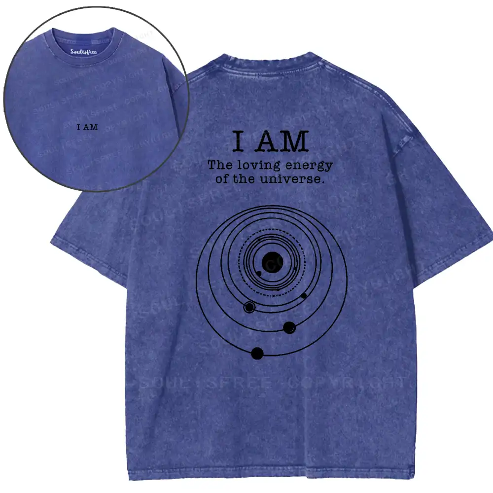 Cosmic Selfhood Washed T-shirt