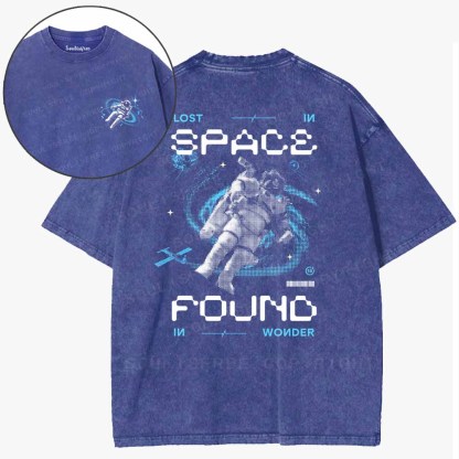 Soulisfree Cosmic Drifter Washed Tee