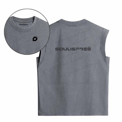 Soulisfree Soul Is Free Women's Washed Tank Top