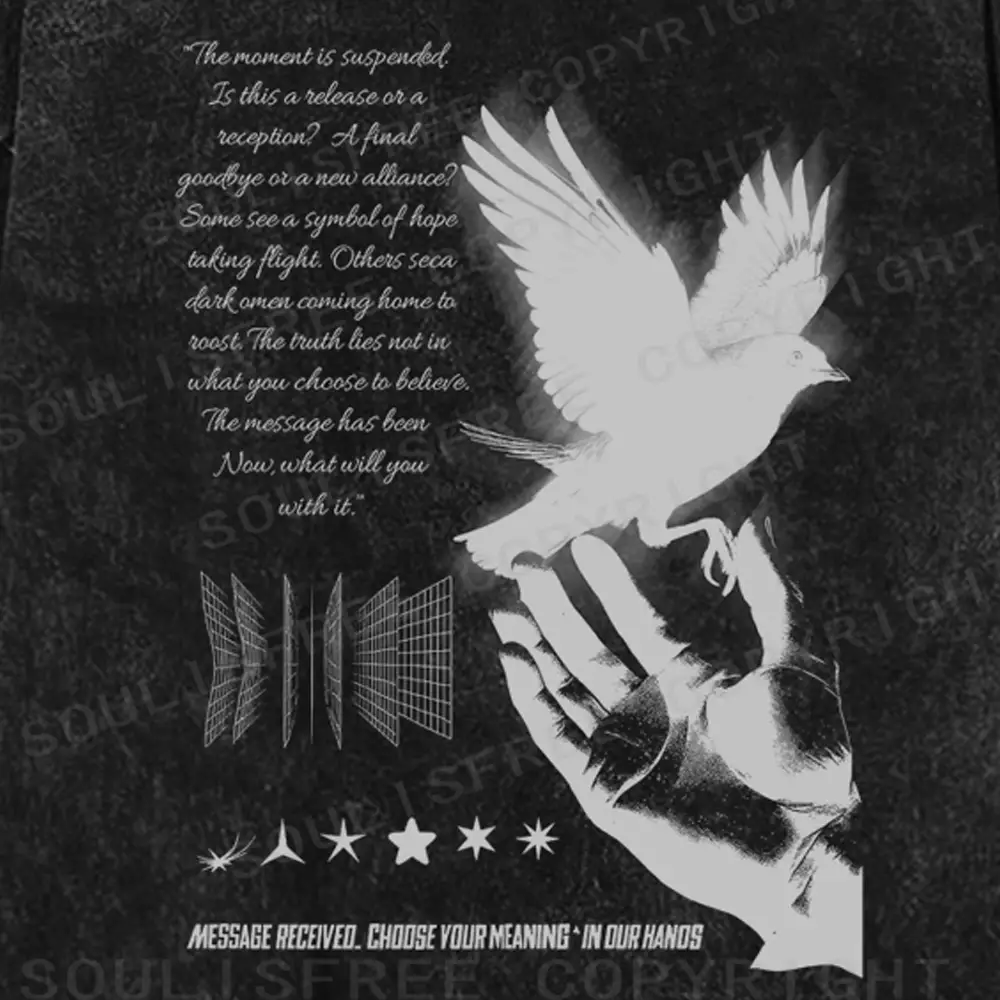 CHOOSE YOUR MEANING • IN YOUR HANDS Washed T-shirt