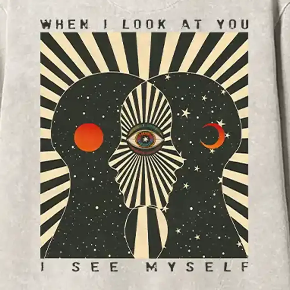 We Are Mirrors Washed Matching Sweatshirt and Jogger Set