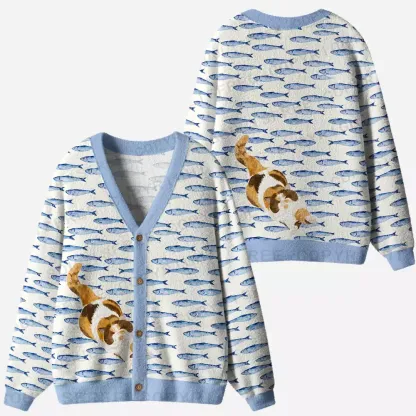 Catch Me If You Can Ugly Cardigan Sweaters