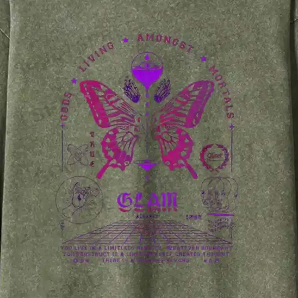 Gods Living Among Us Washed Long Sleeve Shirt