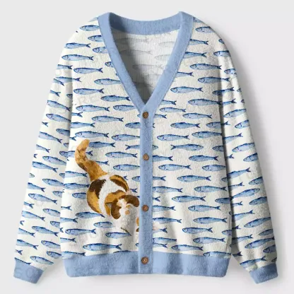 Catch Me If You Can Ugly Cardigan Sweaters