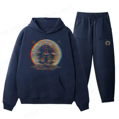 The Infinite Within Fleece Hoodie Set