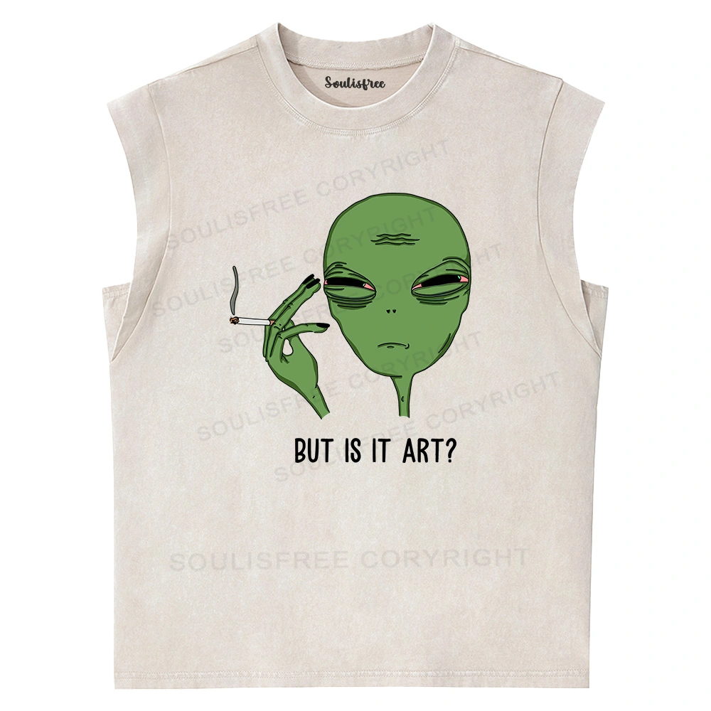 Is It Art Washed Tank Tops