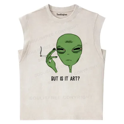 Is It Art Washed Tank Tops