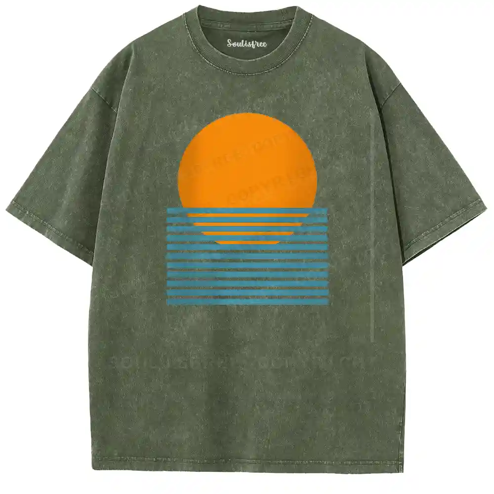 Bauhaus Minimalism Washed T-shirt