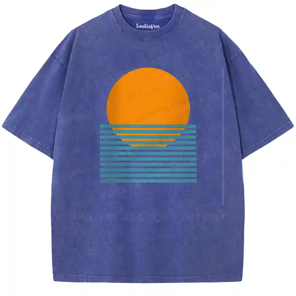 Bauhaus Minimalism Washed T-shirt