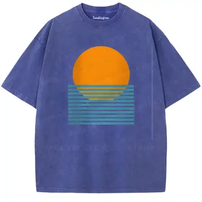 Bauhaus Minimalism Washed T-shirt