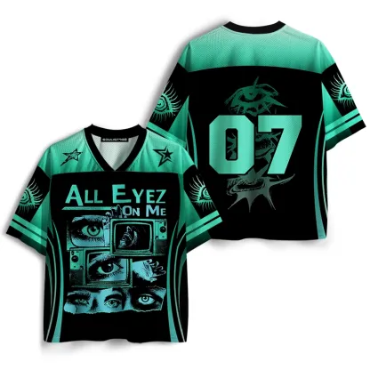 Soulisfree The Gaze of the Retro TV Mesh Jersey