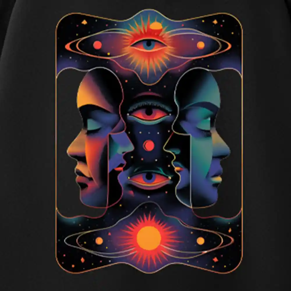 Self-exploration Washed Hoodie Fleece Hoodie Set