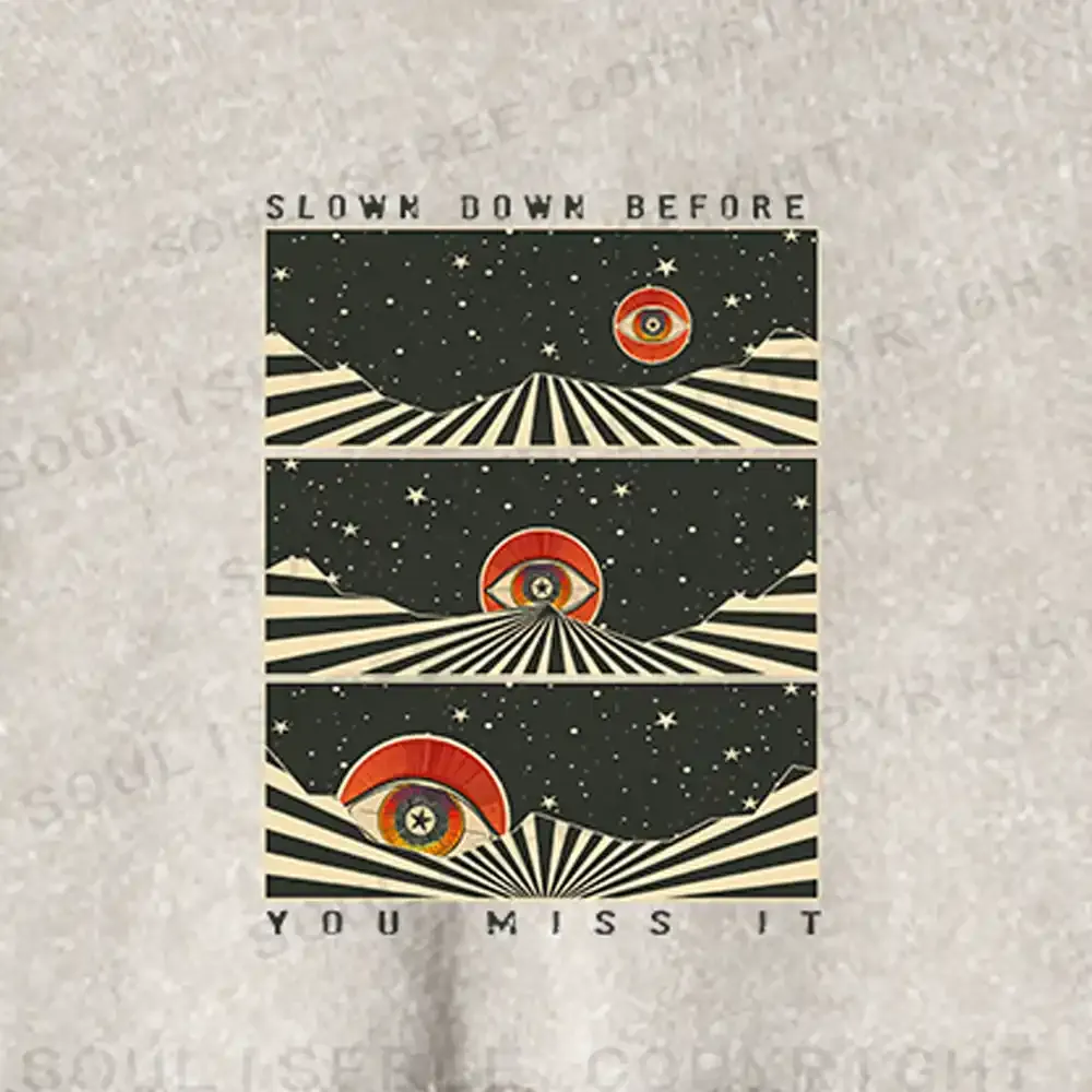 Moments in Stillness Washed Cropped Sweatshirt