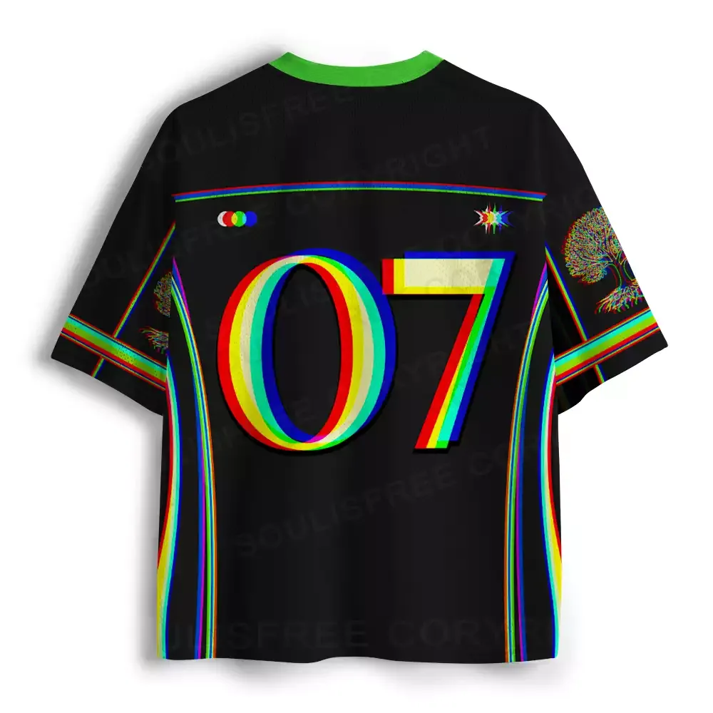 Psychedelic Tree Of Life Mesh Jersey