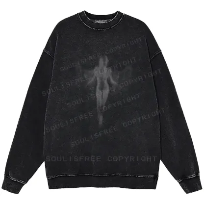Shadow Series : Woman Ⅸ Washed Sweatshirts