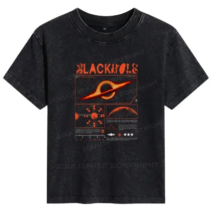 The Mystery Of Black Holes Basic Washed T-shirt
