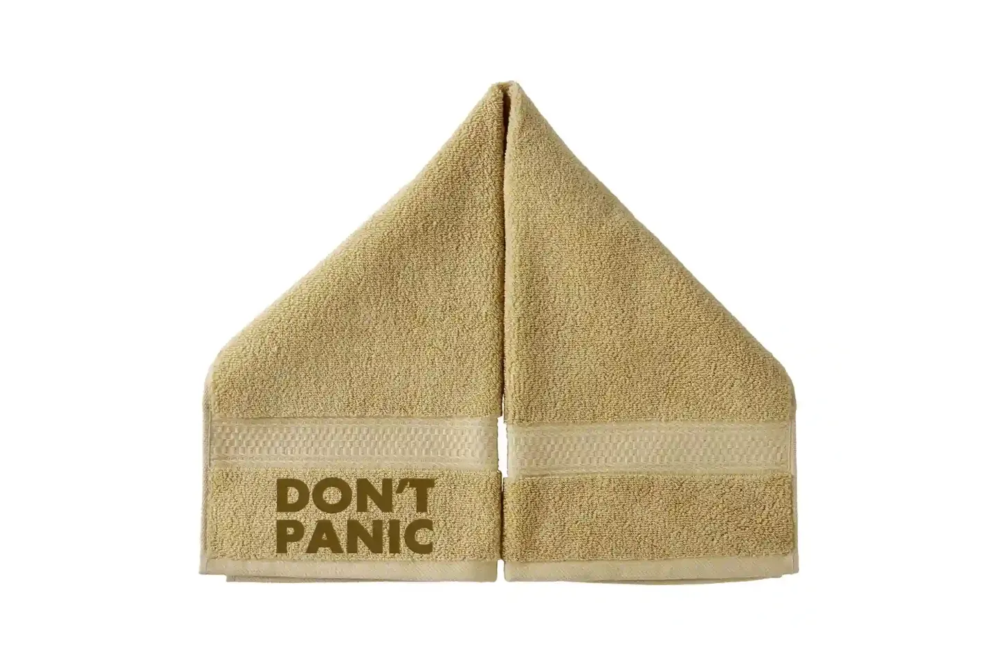 Don't Freak Out Embroidered Hand Towel