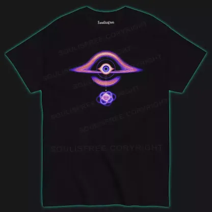 When A Particle Falls Into A Black Hole T-shirt
