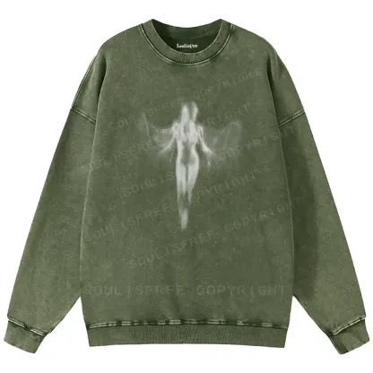 Shadow Series : Woman Ⅸ Washed Sweatshirts