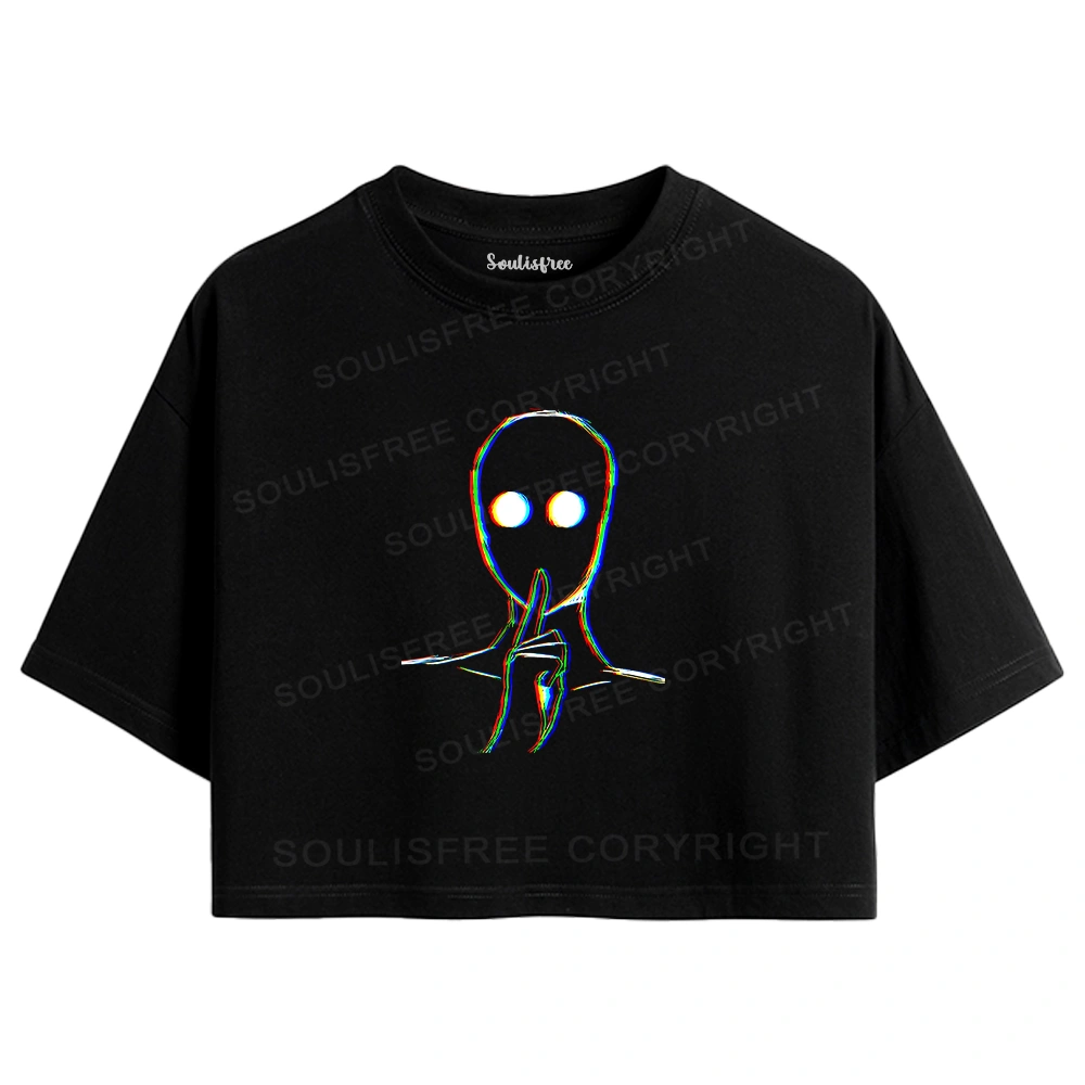 Reminder Of Strangers Crop Top