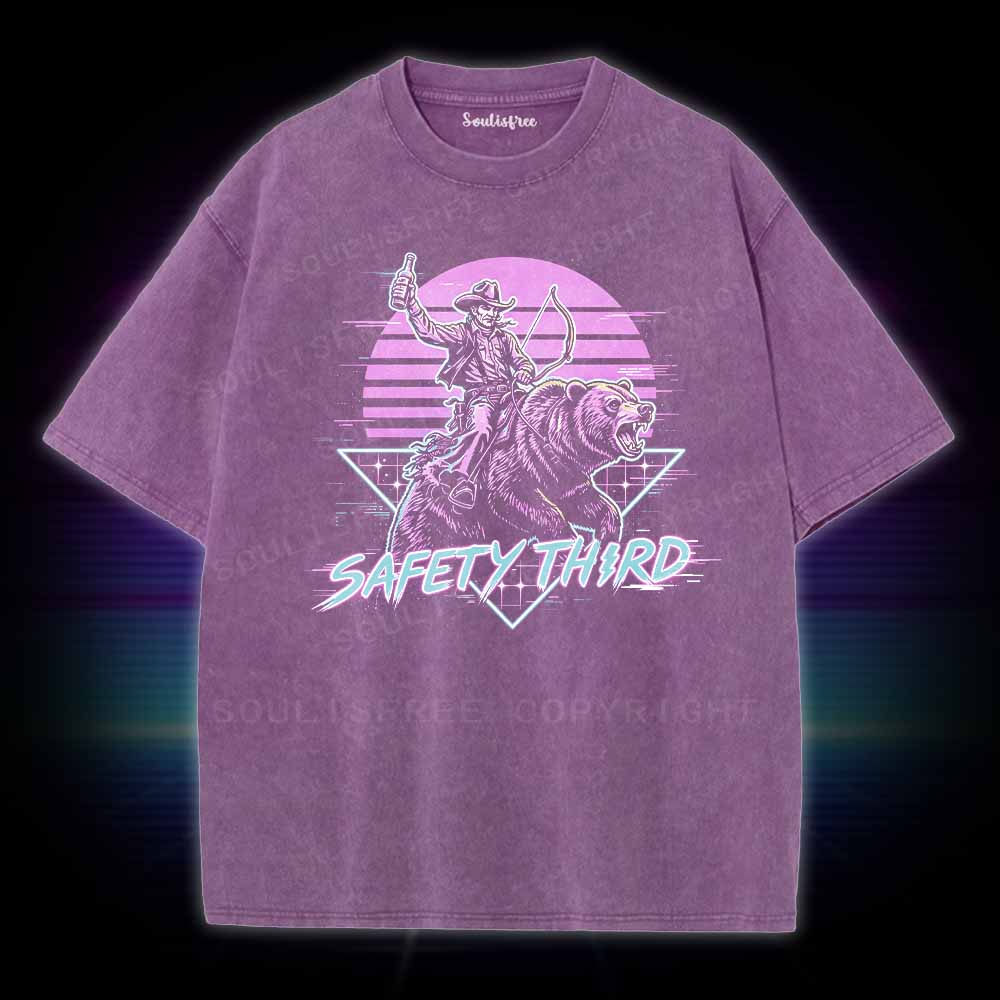 Soulisfree Safety Third Washed Tee