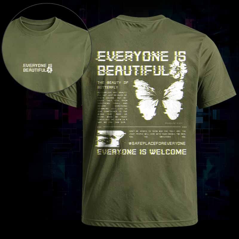 Soulisfree   EVERYONE IS BEAUTIFUL Classic Tee