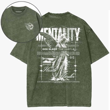 Soulisfree Mind Over Everything Washed Tee