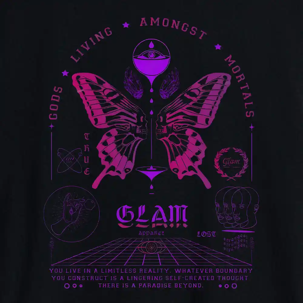 Gods Living Among Us Crop Top