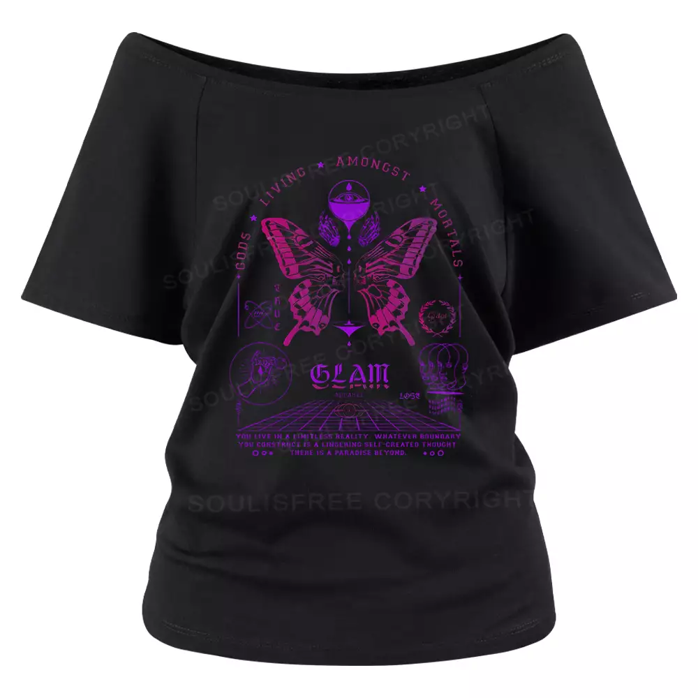 Gods Living Among Us Off Shoulder Top