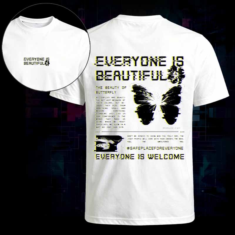 Soulisfree   EVERYONE IS BEAUTIFUL Classic Tee