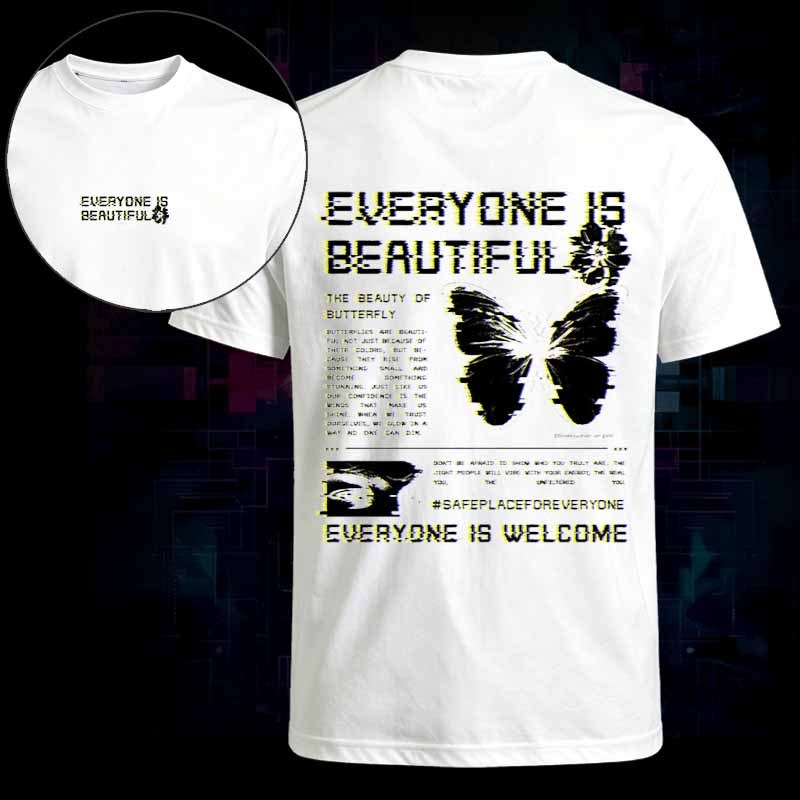Soulisfree   EVERYONE IS BEAUTIFUL Classic Tee