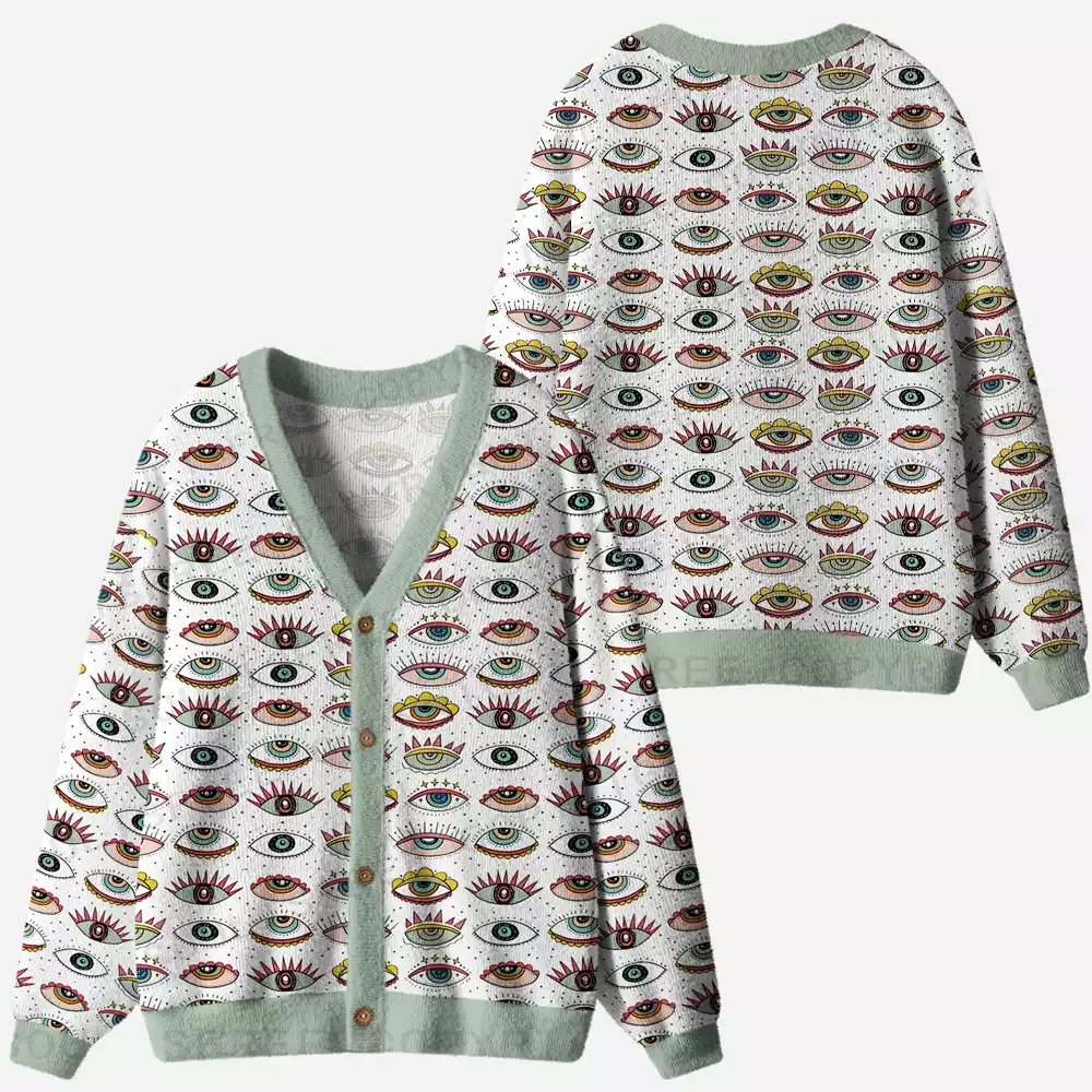 The Infinite Gaze Ugly Cardigan Sweaters
