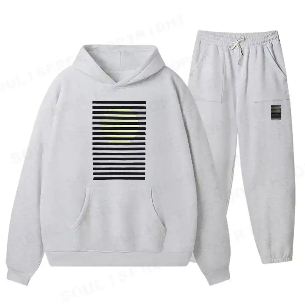 Hidden Sun Fleece Hoodie Set