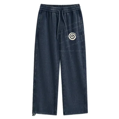 The Cycle Of Life Washed Baggy Sweatpants